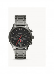 Men's Fenmore Midsize Multifunction Smoke Stainless Steel Watch BQ2408