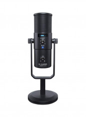 Uber Mic - Professional USB Microphone with Headphone Output UBERMIC Black