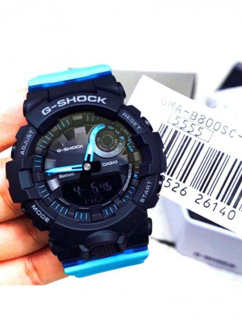 Women's G-Shock Resin Analog And Digital Watch GMA-B800SC-1A2DR