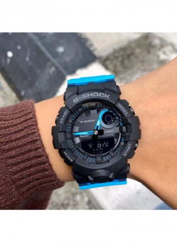 Women's G-Shock Resin Analog And Digital Watch GMA-B800SC-1A2DR