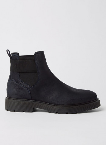 Suede Chelsea Boots Desert Sky