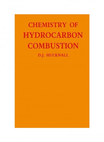 Chemistry Of Hydrocarbon Combustion Paperback