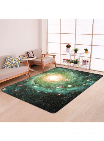 Sky Print Anti-Skidding Mat Multicolour 150x180centimeter