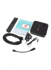 MXIII Android TV Box With Remote Control V988U Black