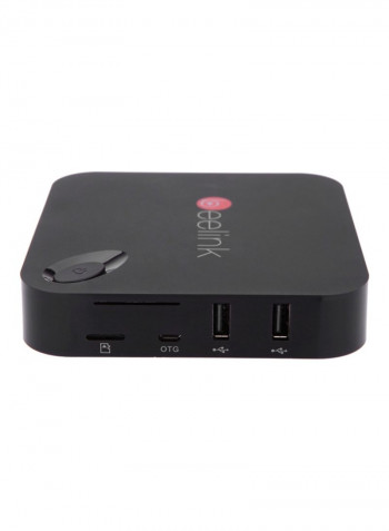 MXIII Android TV Box With Remote Control V988U Black