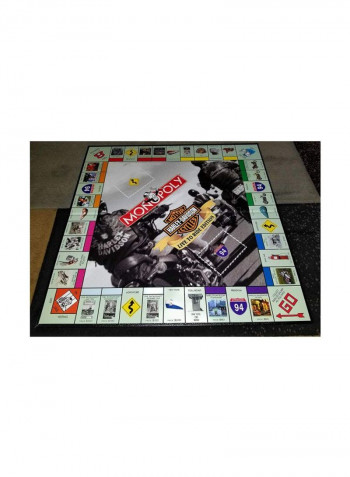 Harley-Davidson Live To Ride Collector's Edition Monopoly Board Game