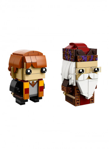 Limited Edition Lego 41621 Brickheadz Ron Weasley And Albus Dumbledore Building Kit 245 Piece