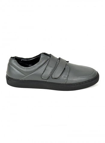 Velcro Low Top Sneaker Grey