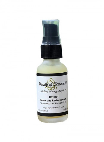 3-Piece Retinol Renew And Restore Serum 2ounce