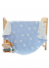 Cloud Printed Baby Blanket
