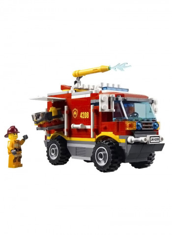 243-Piece City Fire Truck Building Set