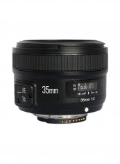 AF 35mm f/2 Wide Angle Fixed Lens For Nikon DSLR Camera Black