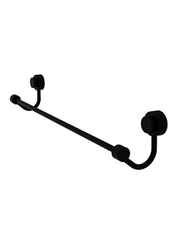 Venus Collection Towel Bar Black 24inch