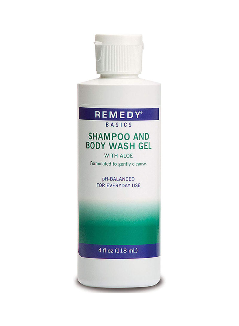 Msc092Sbw04 Remedy Basics Shampoo And Body Wash Gel, 4Oz. (Case Of 60)
