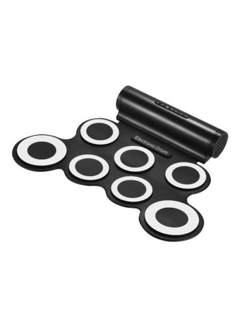 Portable Digital Stereo Electronic Drum Set