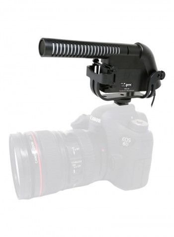Video And Broadcast Condenser Microphone B01DZZSY36 Black