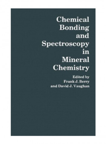 Chemical Bonding And Spectroscopy In Mineral Chemistry Paperback