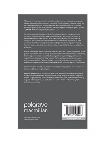 Philosophy And Dissidence In Cold War Europe Hardcover