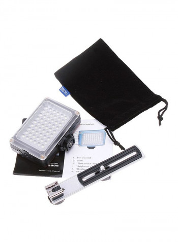 YN0906 LED Light 10x3.5x7.8cm White/Black