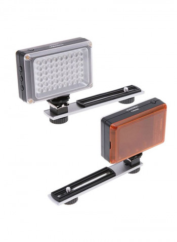 YN0906 LED Light 10x3.5x7.8cm White/Black