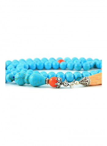 Howlite Turquoise Mala