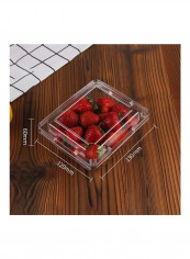 100-Piece Box Set Clear 6x12x13cm