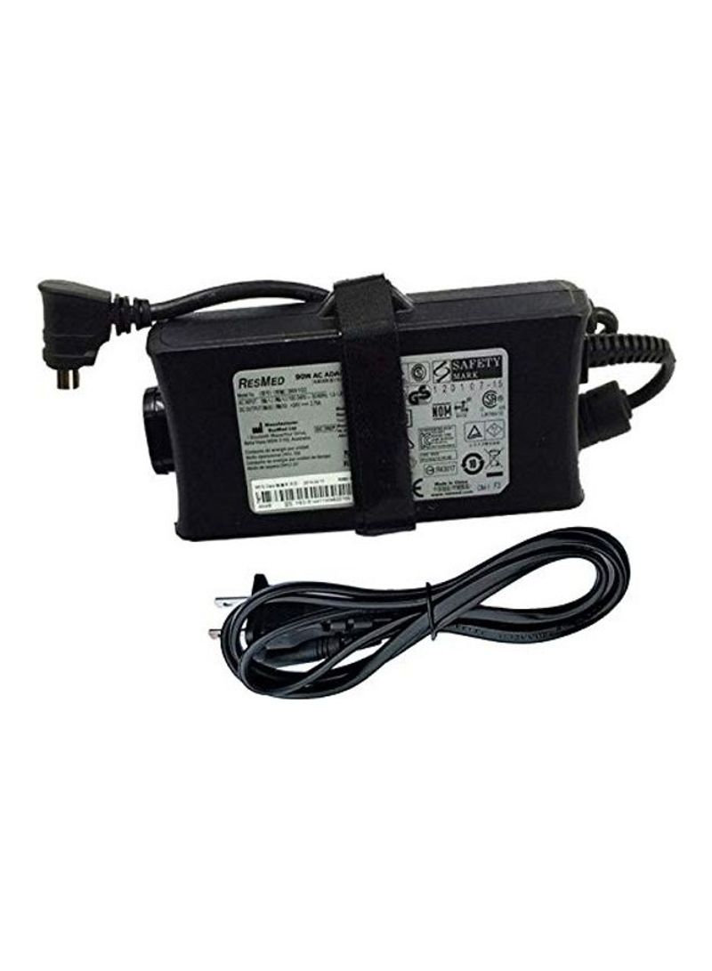 Genuine 3-Pin 24V AC/DC Power Charger Adapter BLACK