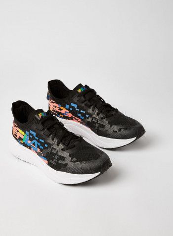 RGB Runner Sneakers Black/Prince Blue/White