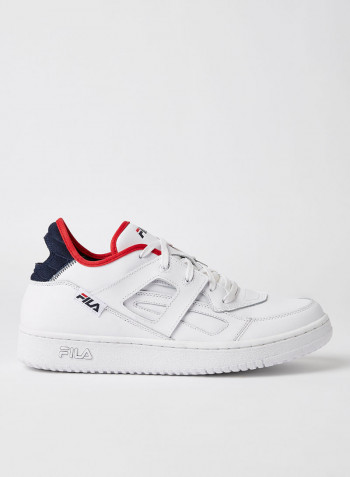 Cage Low Sneakers White /Navy/Red