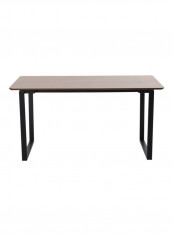 Renca Dining Table Brown/Black 150x75x90centimeter