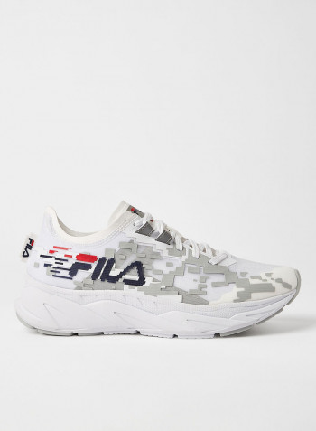 RGB Runner Sneakers White/Navy/Red