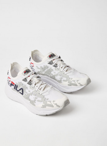 RGB Runner Sneakers White/Navy/Red