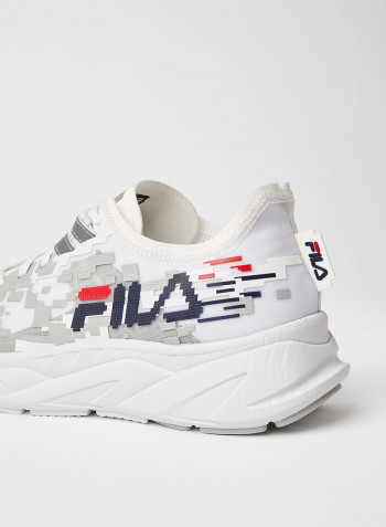 RGB Runner Sneakers White/Navy/Red
