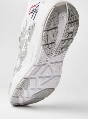 RGB Runner Sneakers White/Navy/Red