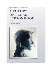A Theory Of Legal Personhood Hardcover English by Visa Aj Kurki