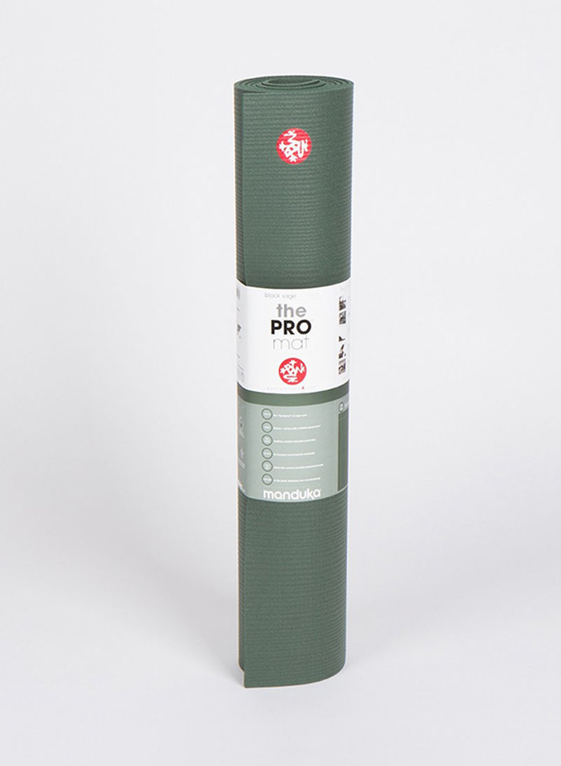 Pro Yoga Mat Green 6mm