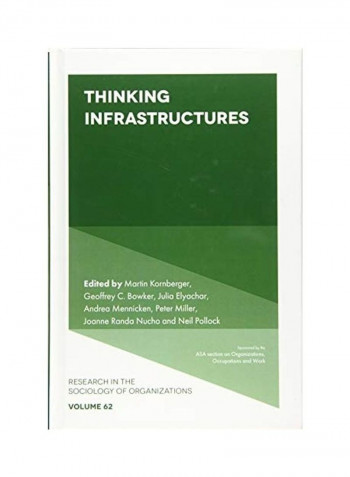 Thinking Infrastructures Hardcover English by Martin Kornberger