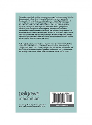 Dance Theatre In Ireland: Revolutionary Moves Hardcover