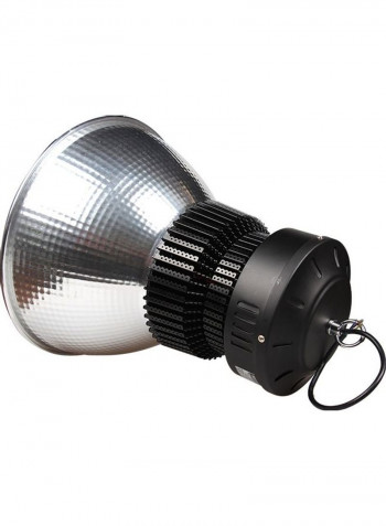 200W Workshop LED Light Mining Lamp Silver/Black 43x40x40centimeter