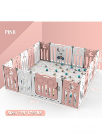 Foldable Kids Play Yard 74 x 67 x 26.5cm