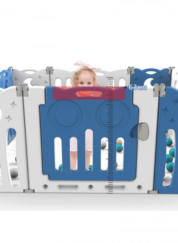 Foldable Kids Play Yard 74 x 67 x 26.5cm