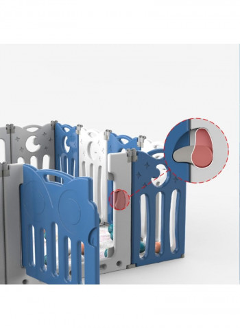 Foldable Kids Play Yard 74 x 67 x 26.5cm