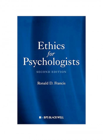 Ethics For Psychologists Hardcover 2