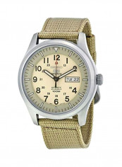 Men's 5 Sports Desert Military Analog Watch SNZG07J1