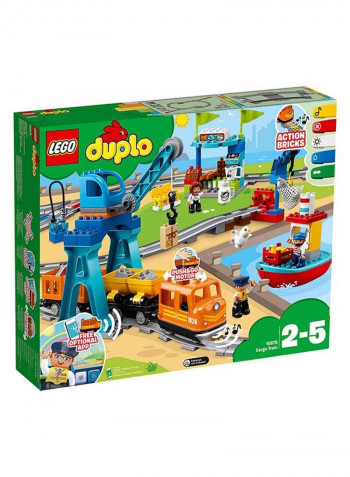 105-Piece Duplo Town Cargo Train -10875
