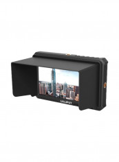 IPS Camera-Top Broadcast Monitor For 4K Camcorder And DSLR Black