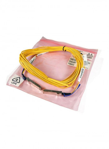 QSFP IB Optical Cable 10meter Yellow/Black