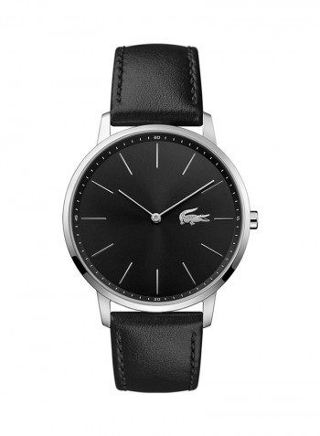Men's Moon - Nov18 Leather Analog Wrist Watch 2011016