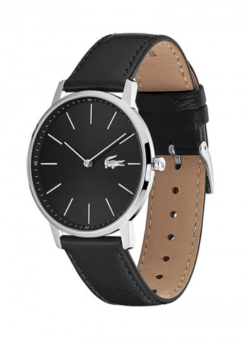 Men's Moon - Nov18 Leather Analog Wrist Watch 2011016