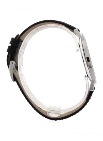 Men's Moon - Nov18 Leather Analog Wrist Watch 2011016